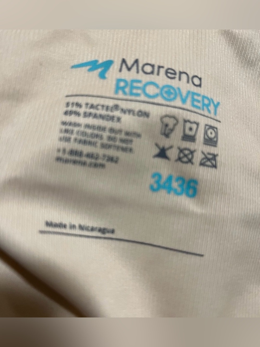Marena Recovery
Shirred Front Recovery Bra - Style No. B2 Size 34 36 - Picture 5 of 10